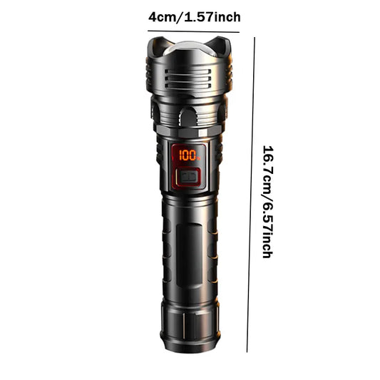LINTERNA LED SUPER POTENTE DE LARGO ALCANCE