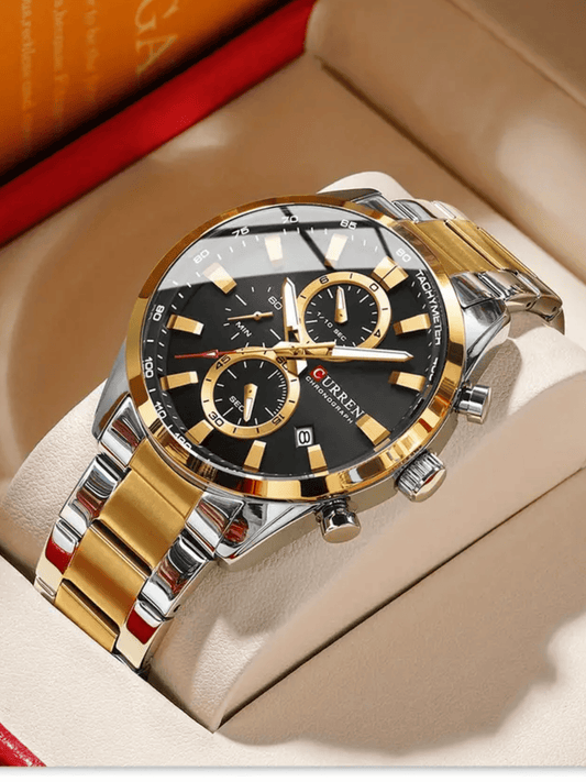 Reloj clásico de caballero - Curren Black